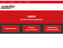 Tablet Screenshot of comifer.sm